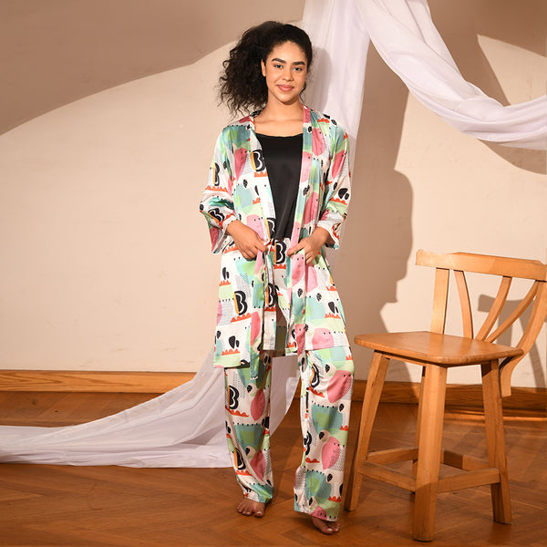 Ling J&A 66195 Pyjama Lingerie 3P