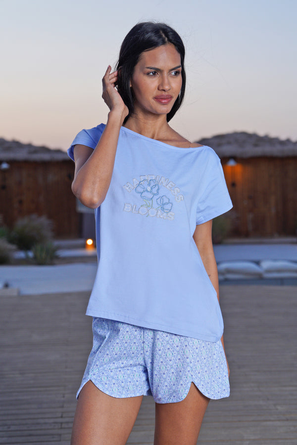 S25 J&A Ethnic Pattern 8191 Short